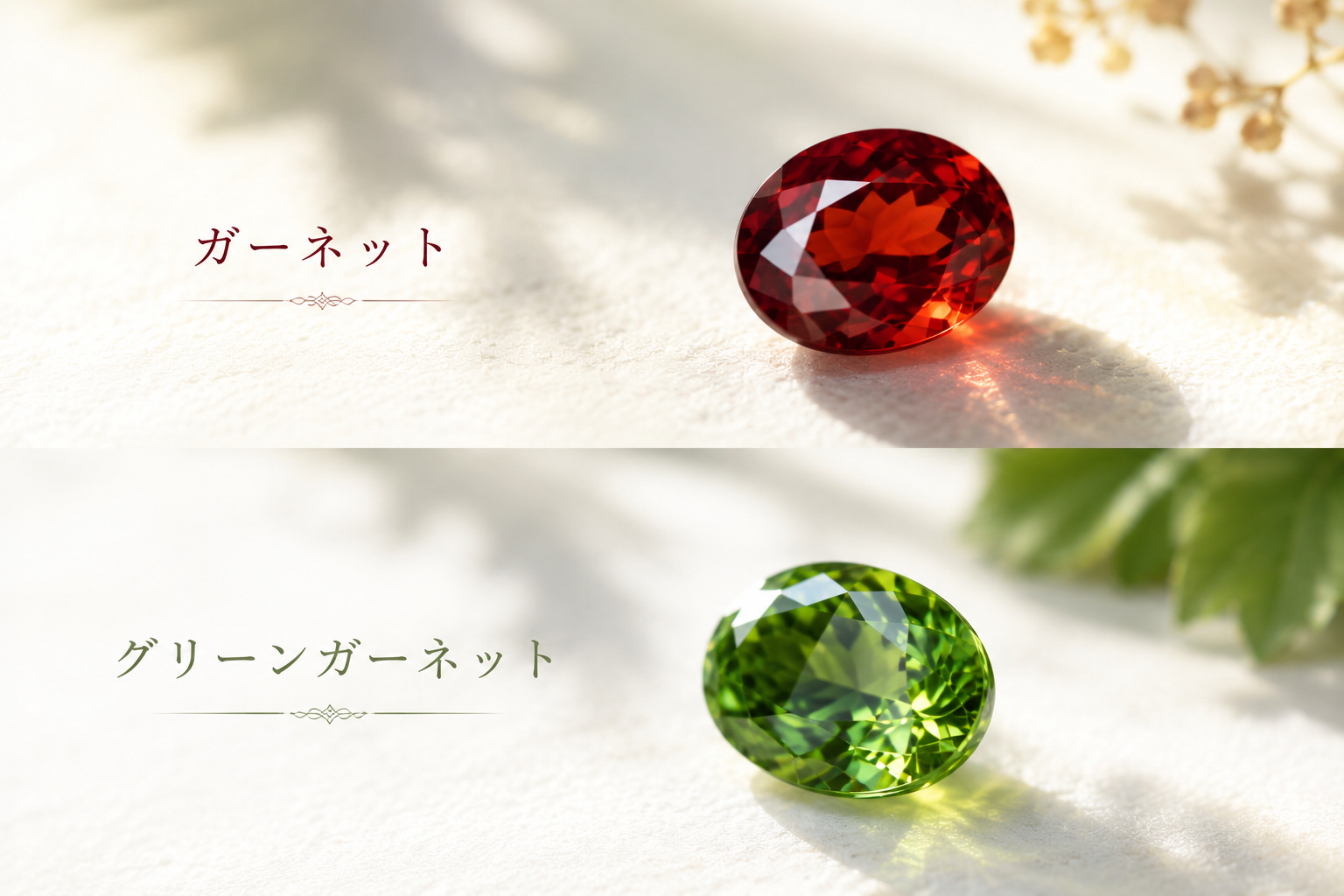 ガーネット特集|情熱と勝利・絆を深める1月の誕生石