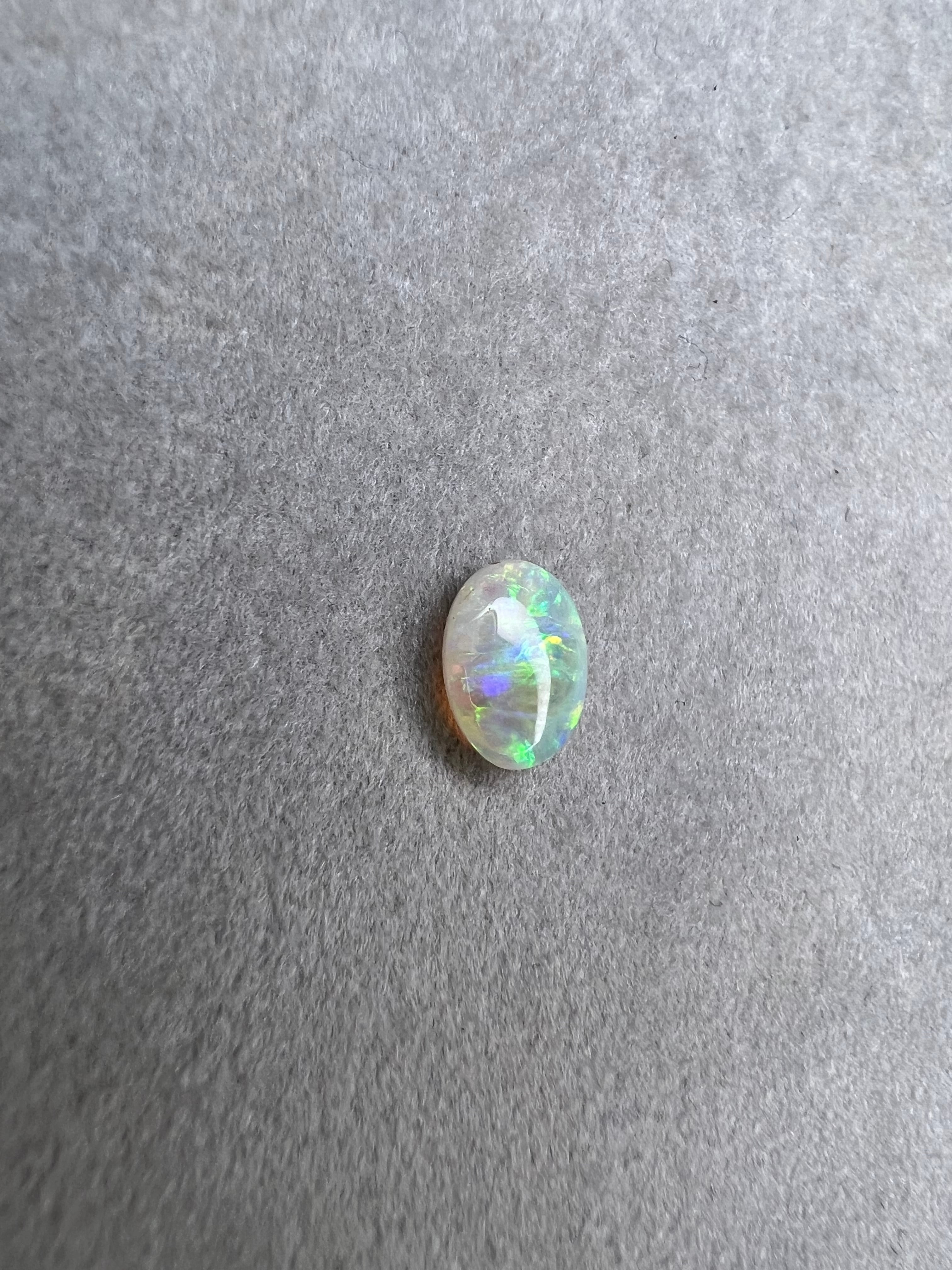 クリスタルオパール 5.89×7.69 【限定1個】 M-C-55