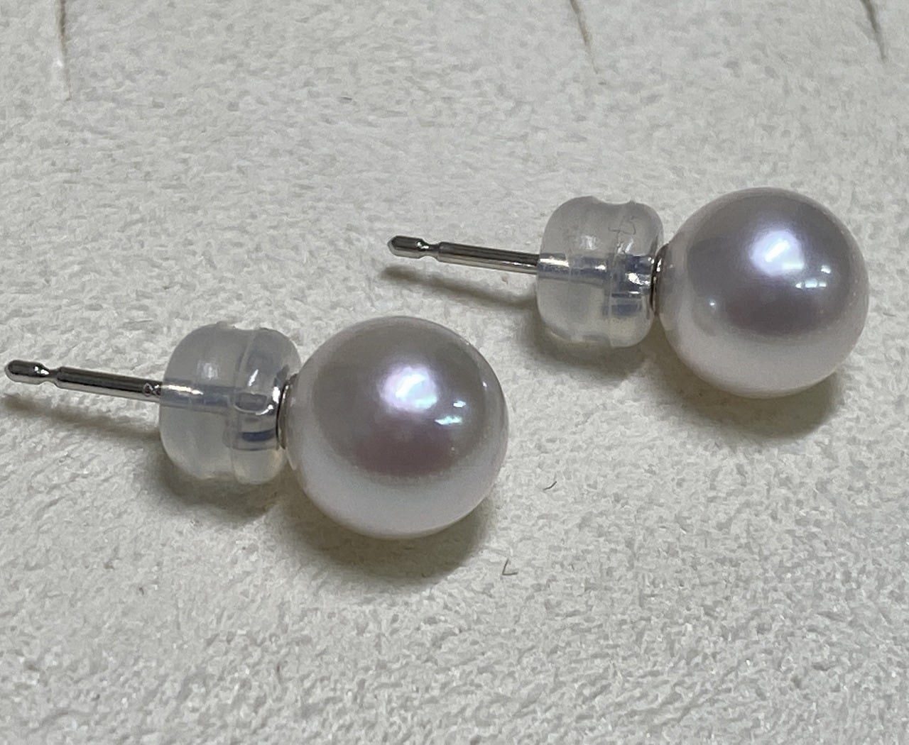 花珠真珠 真珠 花珠 7.5mm〜8.0mm(+ピアス付き) 限定1個 PA-010