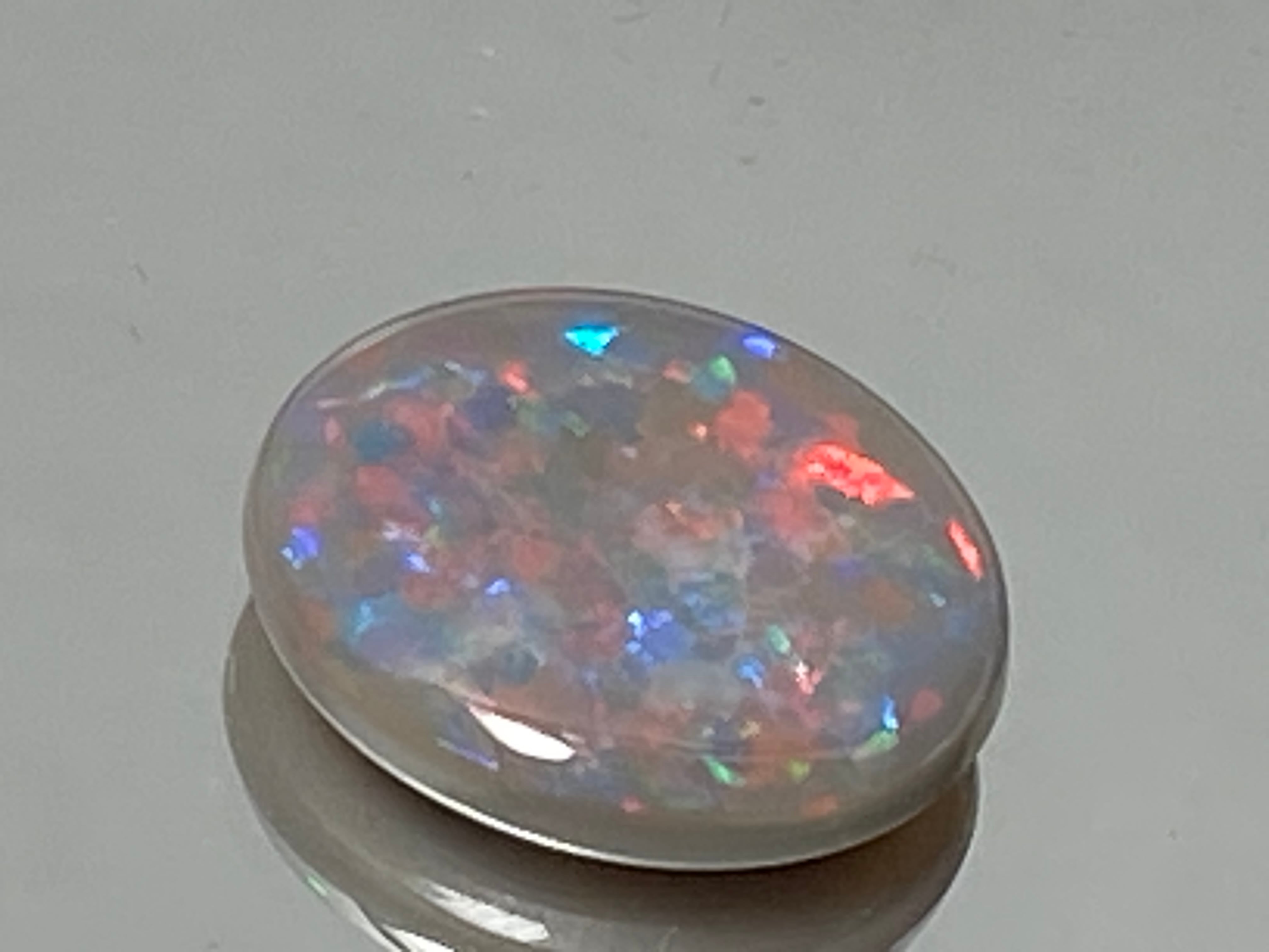 ブラックオパール 4.3ct【限定1個】 赤色 OP-008