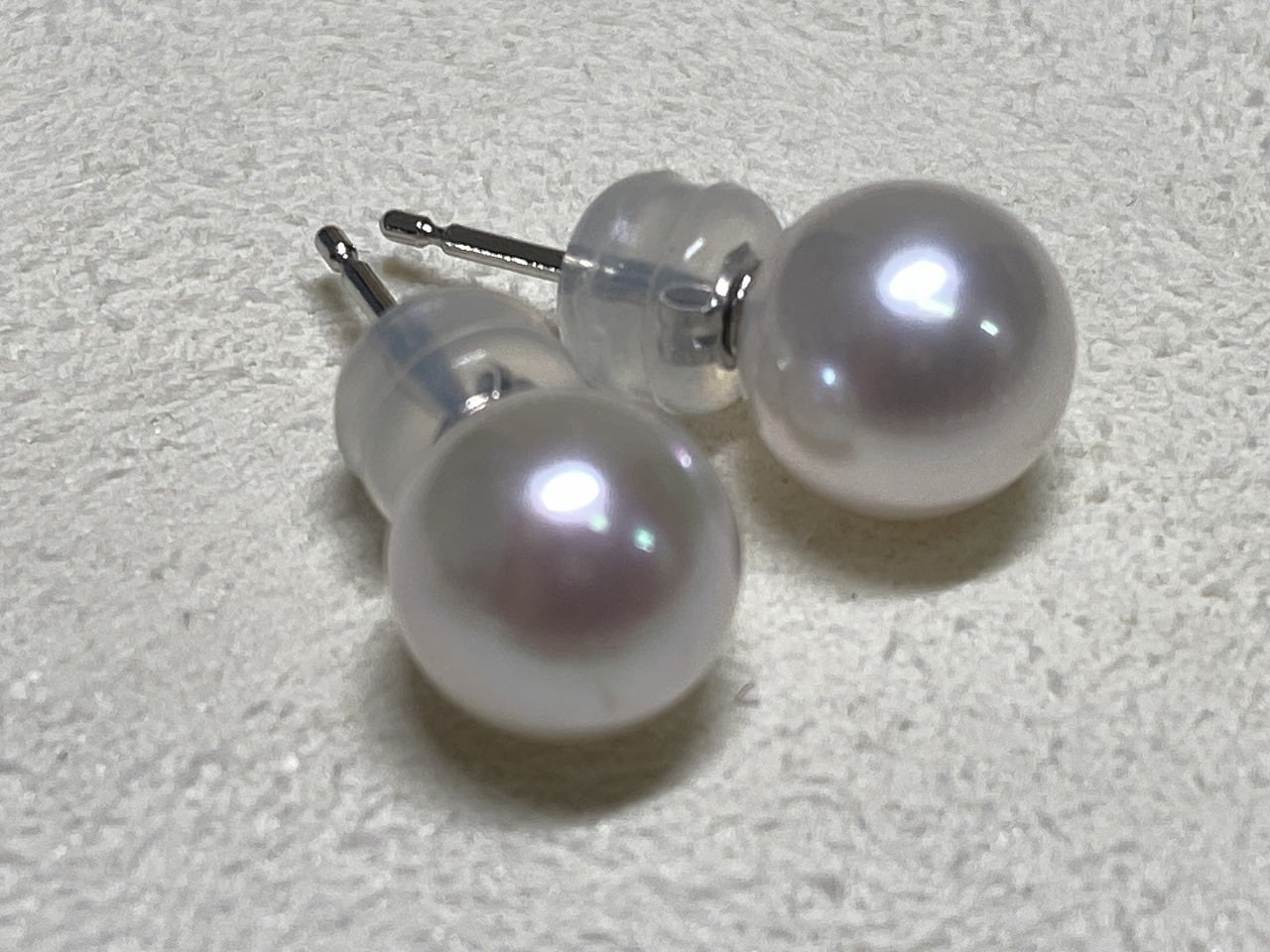 花珠真珠 真珠 花珠 7.5mm〜8.0mm(+ピアス付き) 限定1個 PA-010