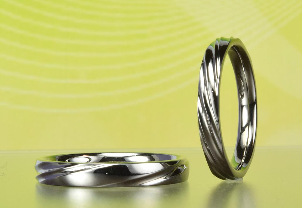 オリジナル結婚指輪|漣~さざなみ~ - レディース