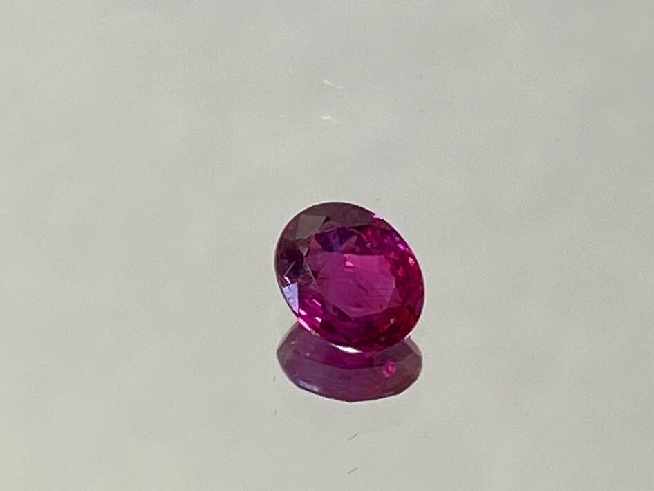 非加熱ルビーｰ　0.51ct　赤色　CA-007