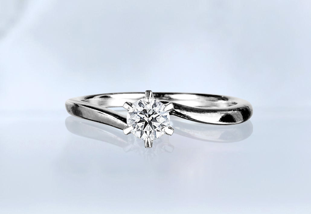 婚約指輪｜ツイスト＜Twist＞Aプラン - 0.2ct