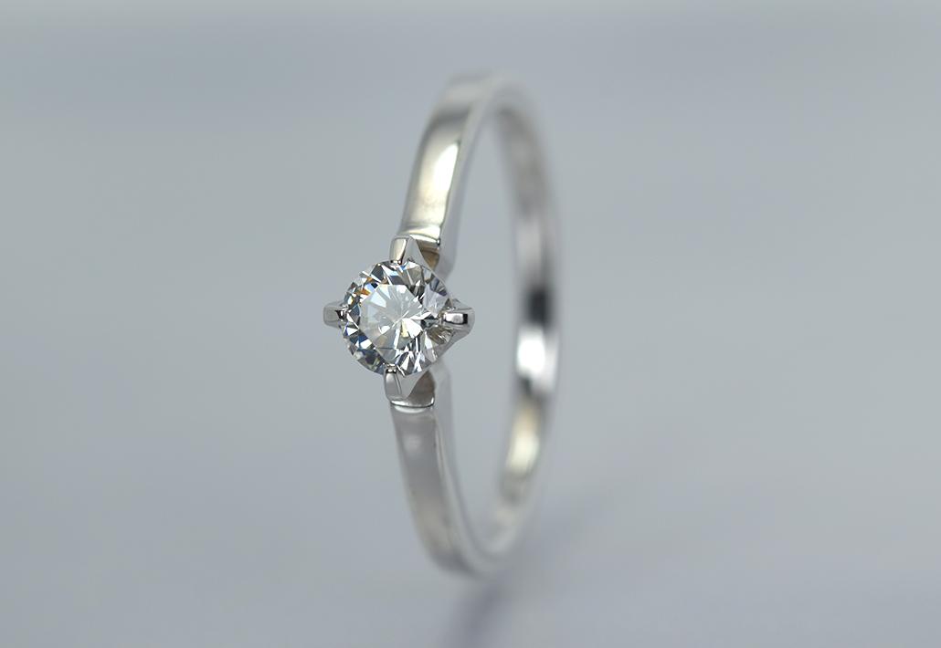 婚約指輪｜スクエア＜Square＞　Aプラン - 0.2ct
