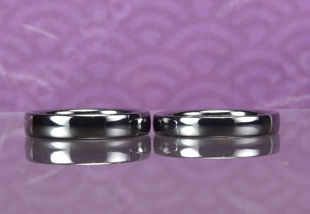 タンタルの結婚指輪　素心-soshin｜4mm＆3ｍｍ幅＜シンプルデザイン＞