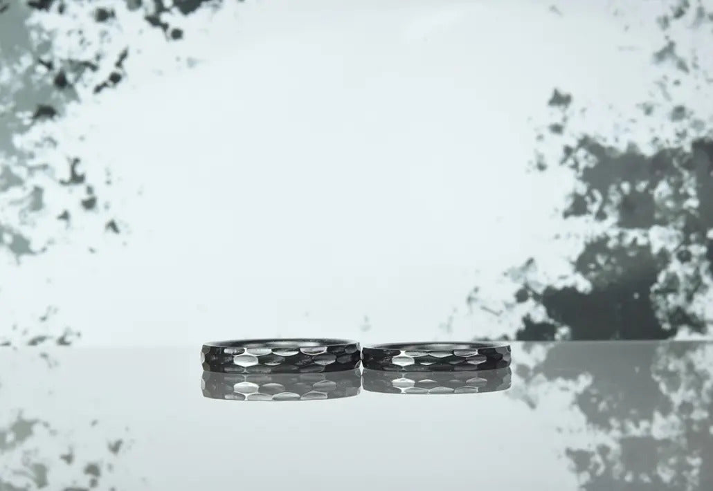黒い結婚指輪｜和の伝統工芸たちわき