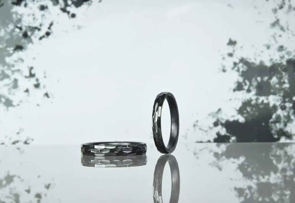 黒い結婚指輪｜和の伝統工芸たちわき